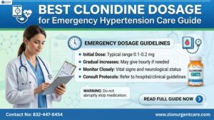 clonidine dosage for emergency hypertension