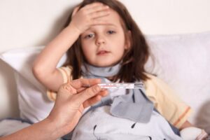 child fever urgent care Katy