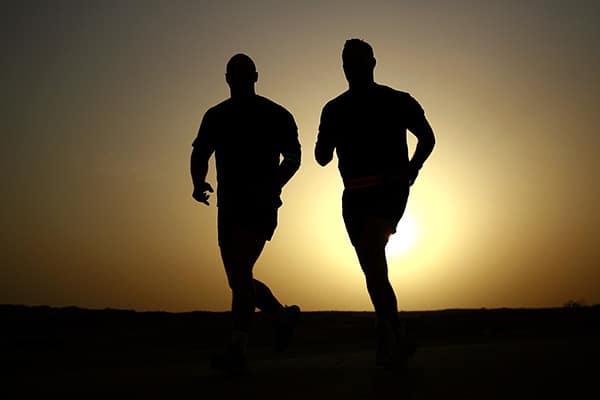 men exercising in katy